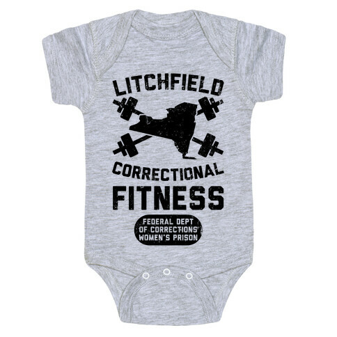 Litchfield Correctional Fitness Baby One-Piece