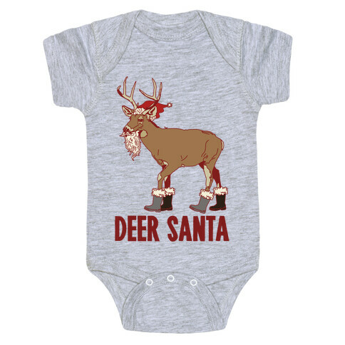 Deer Santa Baby One-Piece