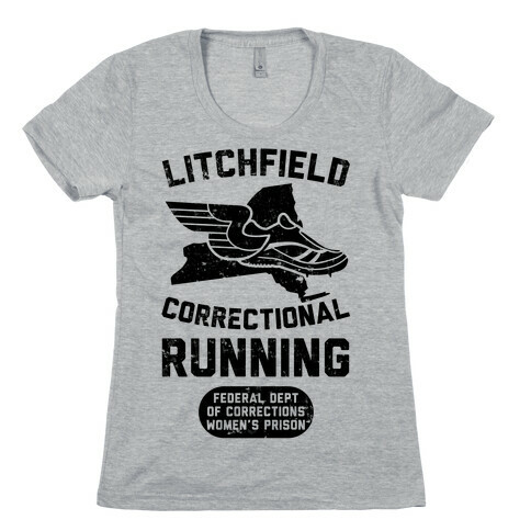 Litchfield Correctional Running Womens T-Shirt
