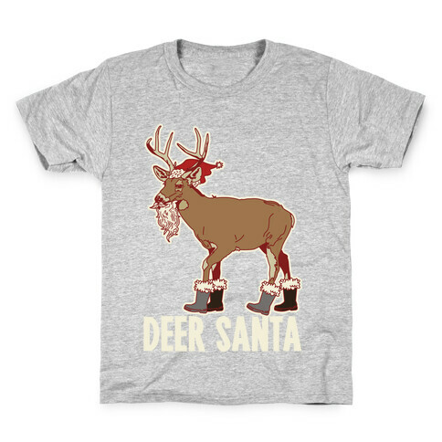 Deer Santa Kids T-Shirt