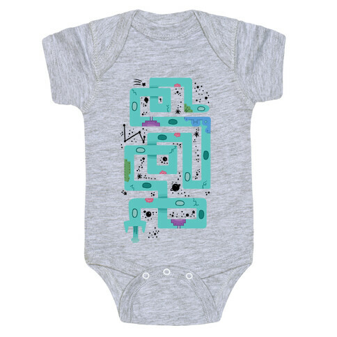 Twisty Turny Spaceship Baby One-Piece