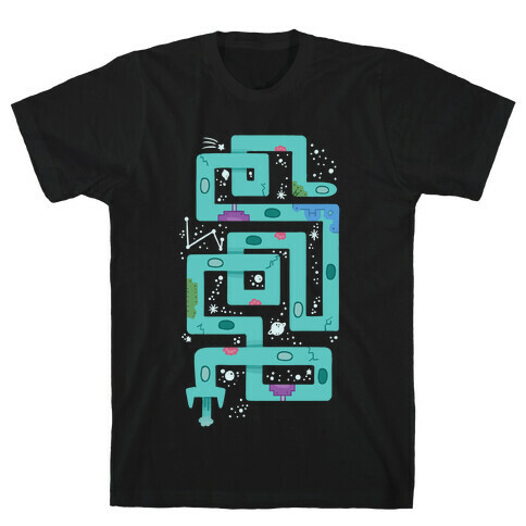 Twisty Turny Spaceship T-Shirt