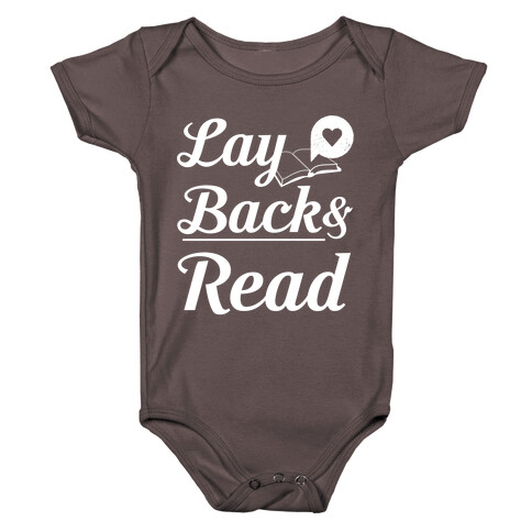 Lay Back And Read Baby One-Piece