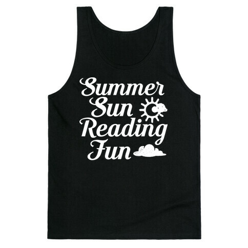 Summer Sun Reading Fun Tank Top