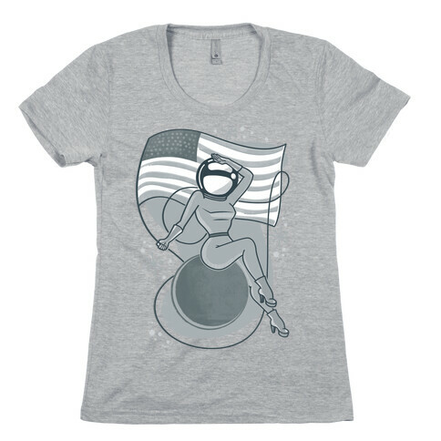 Moon Lady Womens T-Shirt