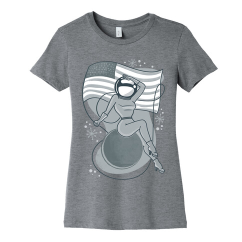 Moon Lady Womens T-Shirt