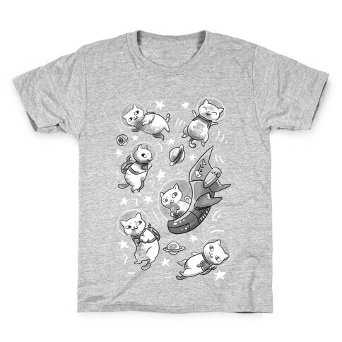 Cats In Space Kids T-Shirt