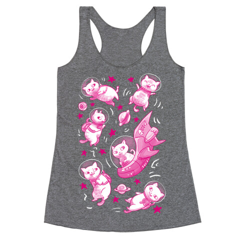 Cats In Space Racerback Tank Top