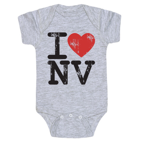 I Love Nevada Baby One-Piece