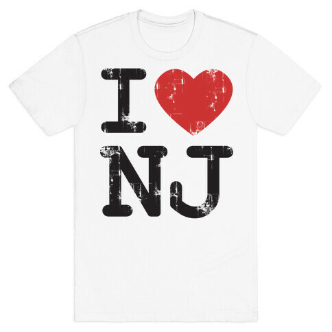 I Love New Jersey T-Shirt