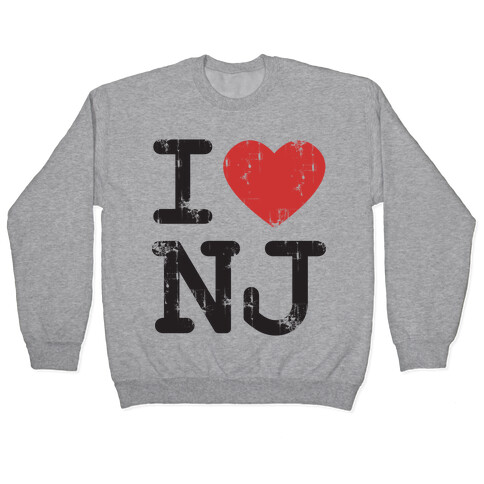 I Love New Jersey Pullover