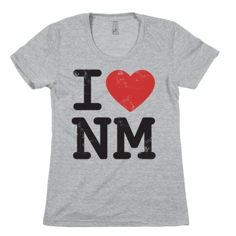 I Love New Mexico Womens T-Shirt