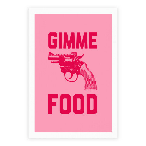 Gimme Food Poster