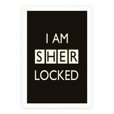 I Am Sherlocked Poster