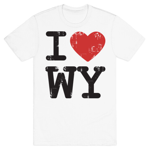 I Love Wyoming T-Shirt