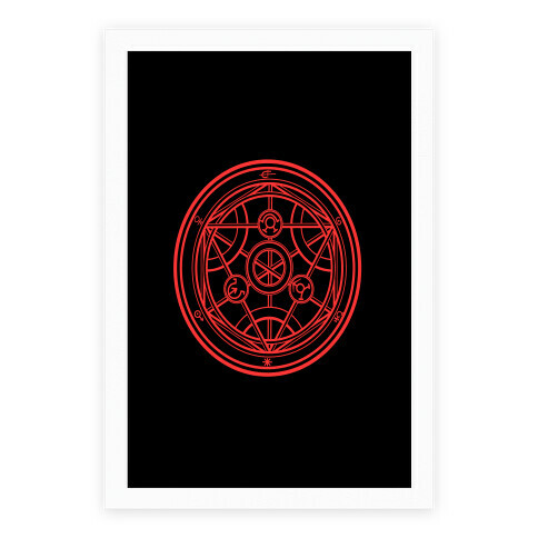 Transmutation Circle Poster