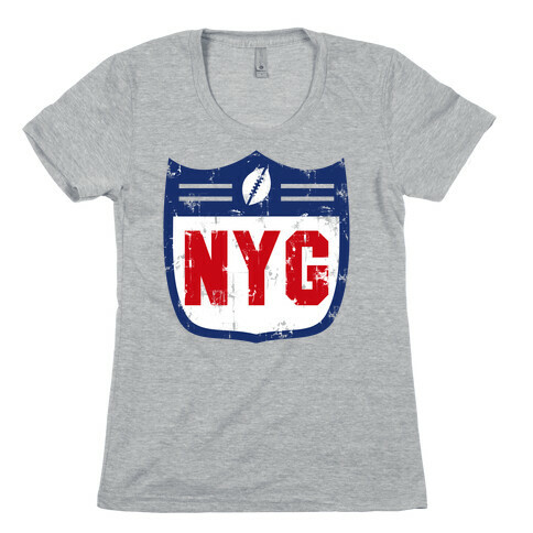 Football in New York Womens T-Shirt