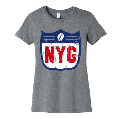 Football in New York Womens T-Shirt