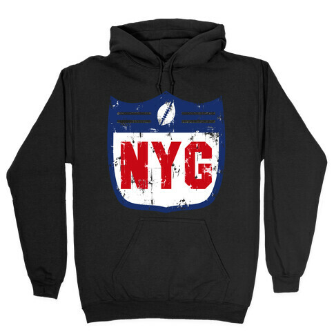 Football in New York Hooded Sweatshirt