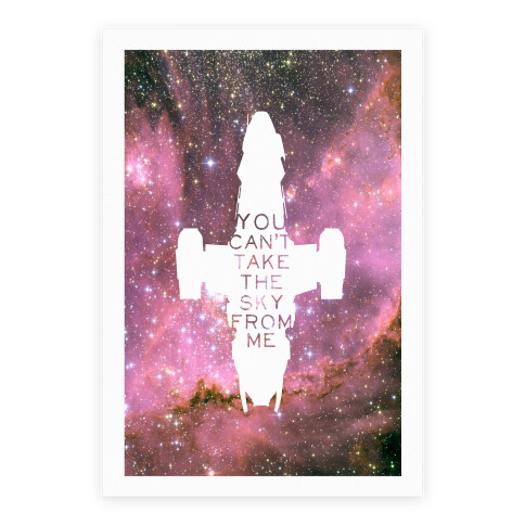 You Can't Take The Sky From Me Poster