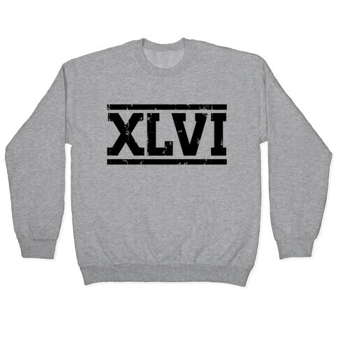 Roman Numerals Pullover