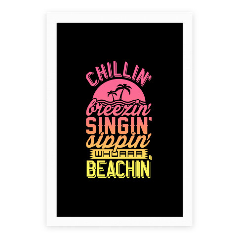 Beachin' Poster