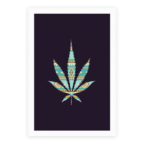 Navajo Leaf Poster