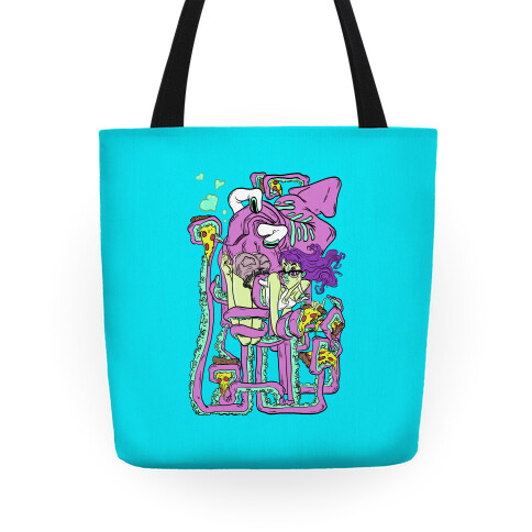 Deep Sea Pizza Party Tote