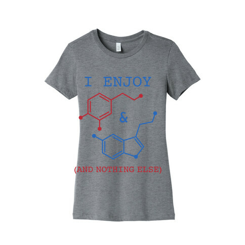 Serotonin & Dopamine Are All I Want Womens T-Shirt