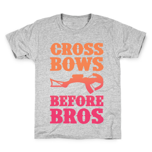 Crossbows Before Bros Kids T-Shirt