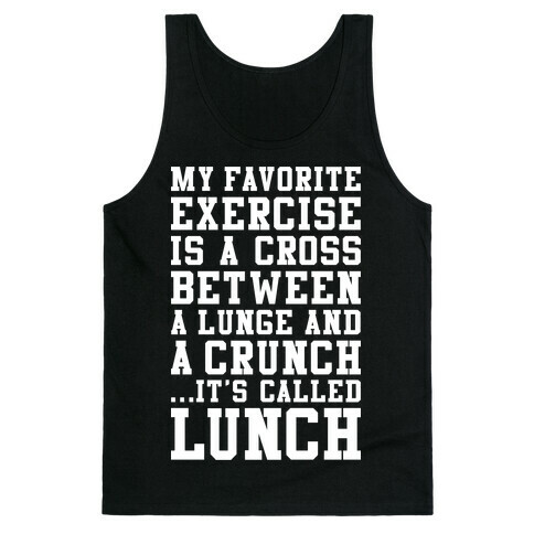 Lunge Crunch Lunch Tank Top