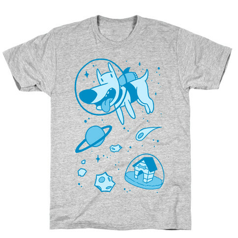 Blast Off Space Dog T-Shirt