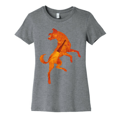 Astronaut Dog Laika Womens T-Shirt