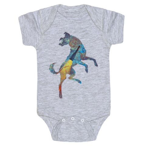 Astronaut Dog Laika Baby One-Piece