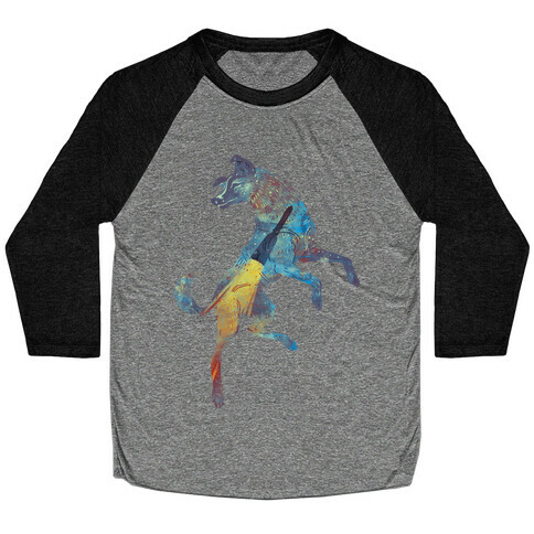 Astronaut Dog Laika Baseball Tee