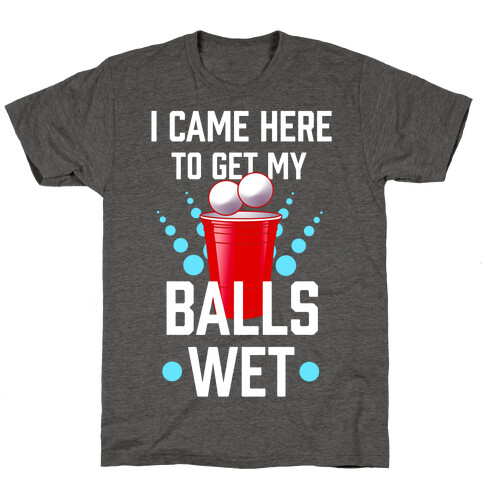 I Came Here to Get My Balls Wet T-Shirt