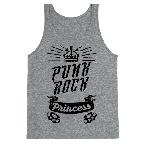 Punk Rock Princess Tank Top