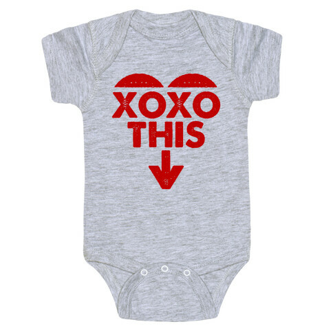 Hug and Kiss This Baby One-Piece