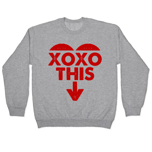 Hug and Kiss This Pullover
