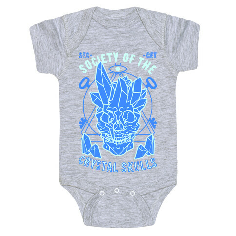 Society Of The Crystal Skulls Baby One-Piece