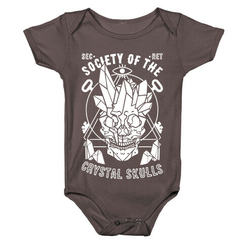 Society Of The Crystal Skulls Baby One-Piece