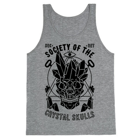 Society Of The Crystal Skulls Tank Top