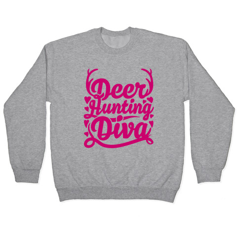 Deer Hunting Diva Pullover