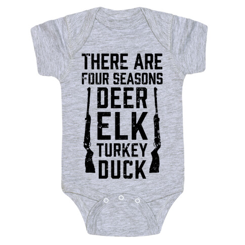 Four Hunting Seasons Baby One-Piece