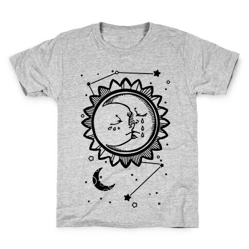 Sun and Moon Faces Kids T-Shirt