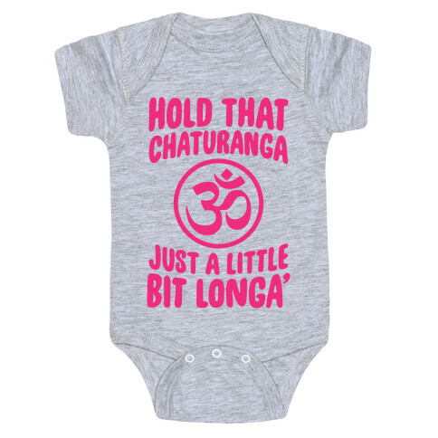 Hold That Chaturanga Baby One-Piece