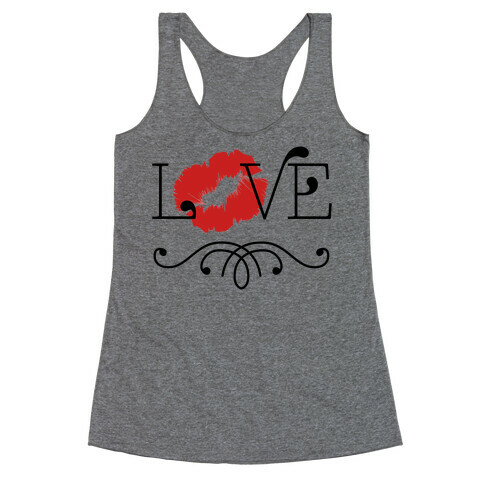 Love Kisses Racerback Tank Top