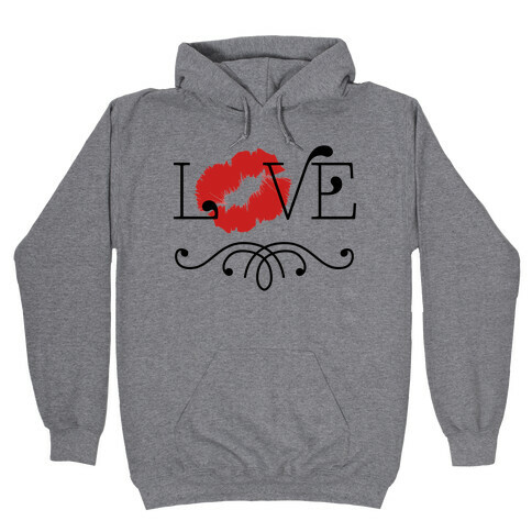 Love Kisses Hooded Sweatshirt