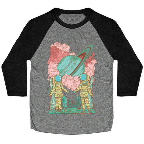 The Lovers in Space Baseball Tee