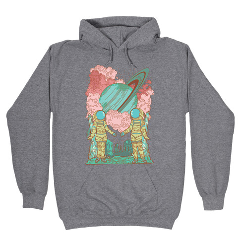 The Lovers in Space Hooded Sweatshirt